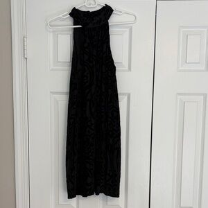Elegant Black Sleeveless Dress